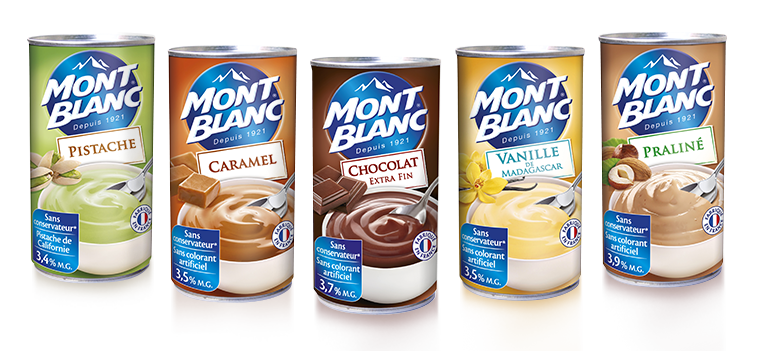 Desserts Mont Blanc - La marque : histoire